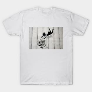 Shopping Trolley Girl T-Shirt